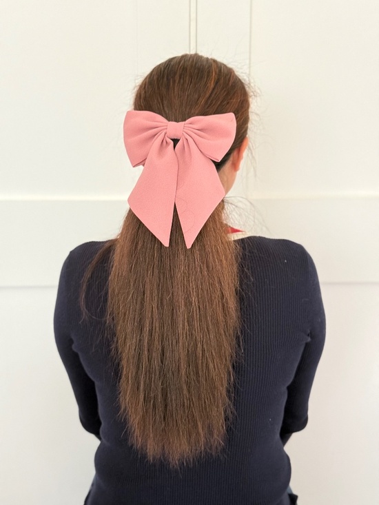 Handmade Accessories - Chiffon hair bow clip for women girls